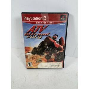 ATV Offroad Fury Sony PlayStation 2 PS2 Greatest Hits Complete